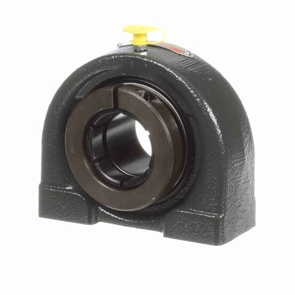 Mounted Cast Iron Tapped Base Pillow Block Ball Bearing, TB-24T